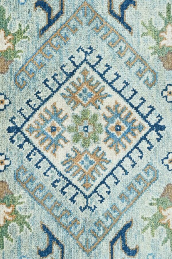 Afghan Village Kazak 145cm x 101cm / 4ft 9in x 3ft 3in - Image 2